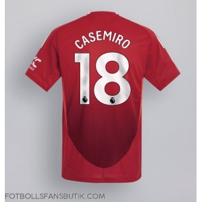 Manchester United Casemiro #18 Replika Hemmatröja 2024-25 Kortärmad